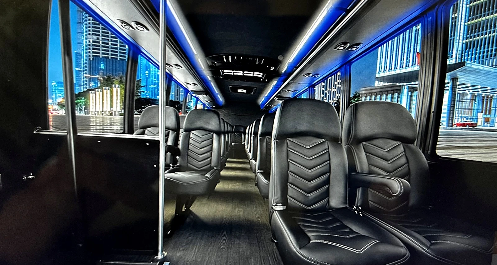 Stretch Limousine Party Interior - Call Newark Limo